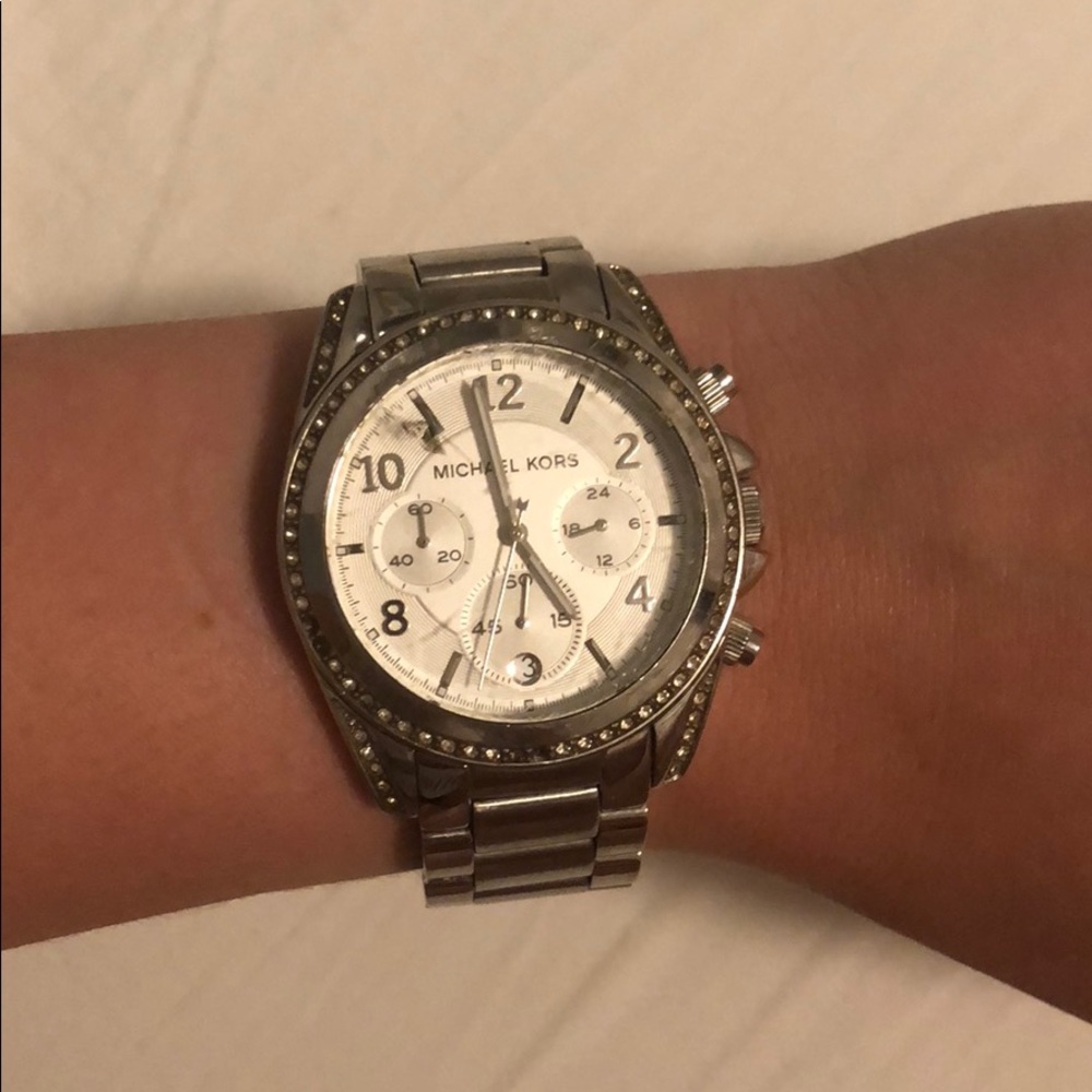 Silver Michael Kors Watch